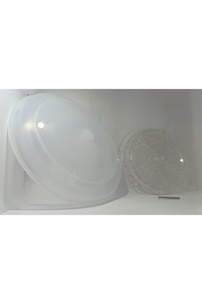 Store Modalist Rüzgar Kesici Yeni Nesil Doğalgaz Menfezi (Şeffaf) New Desinge...