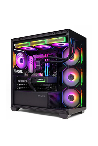 PC'GEN Gaming PC | I7-14700F • RTX 5070 12GB • 32GB DDR5 • 1TB NVMe SSD • Gigabyte B760M (BLACK)