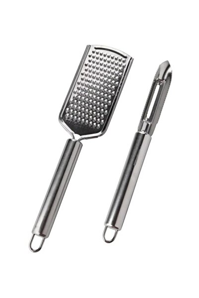 Kitchen Design Lab Çelik El Rendesi Ve Soyacak Oyacak Seti-süper Paket Ikili Set