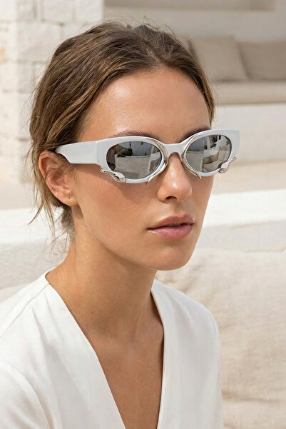 Kapin Snake Pro Yılan Desenli Güneş Gözlüğü - Gri Çerçeve Gri Ayna