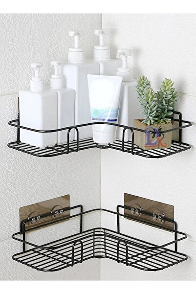 X SPRING Double-layer bathroom drain rack - Space-saving shower products stor...