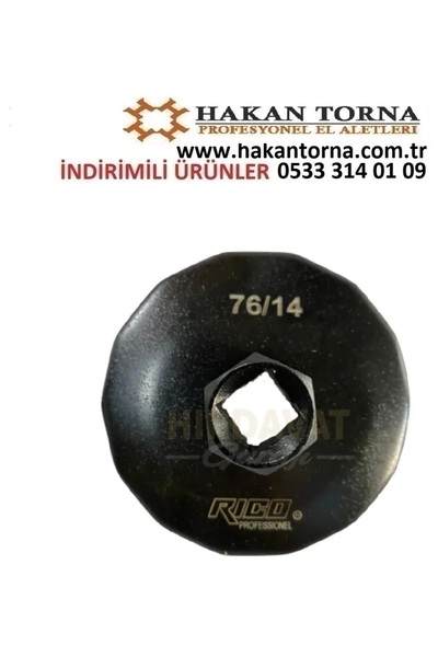 Rico Tas Tipi Yağ Filtre Sökme Anahtarı 76/14 Vw