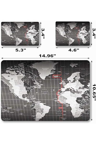 ALAYRA International ملصق خريطة العالم من ALAYRA، مناسب لجميع أحجام أجهزة الك...