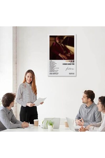 ALAYRA International ملصق ألبوم ألايرا فيوتشر "لم أحبك أبداً" - ملصقات غلاف ا...