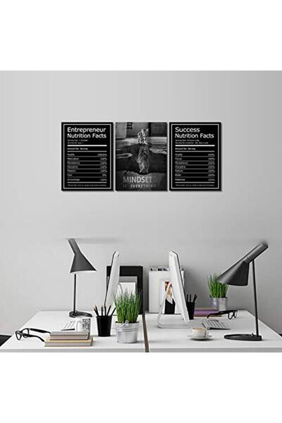 ALAYRA International مجموعة ملصقات قماشية تحفيزية لغرفة النوم من ALAYRA، مجمو...