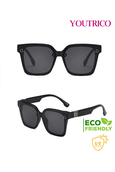 Youtrico نظارات شمسية أفياتور للجنسين 65□18-140 - حماية 100% من الأشعة فوق ال...