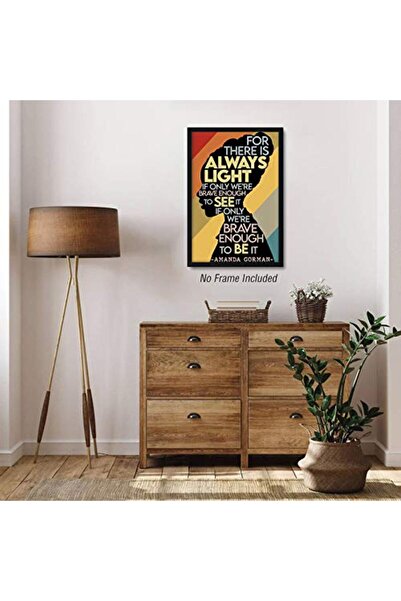 ALAYRA International ملصق مطبوع على قماش من أعمال أماندا جورمان بعنوان "ألاير...