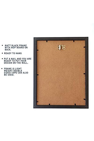 ALAYRA International ملصق ألايرا - تصميم برج إيفل بإطار (10 بوصة × 13 بوصة، ب...