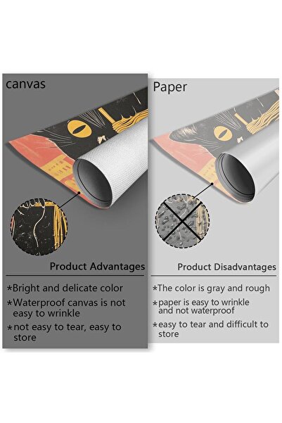 ALAYRA International ملصقات ALAYRA العتيقة لقطة سوداء تأكل الرامن، طوكيو أوكي...