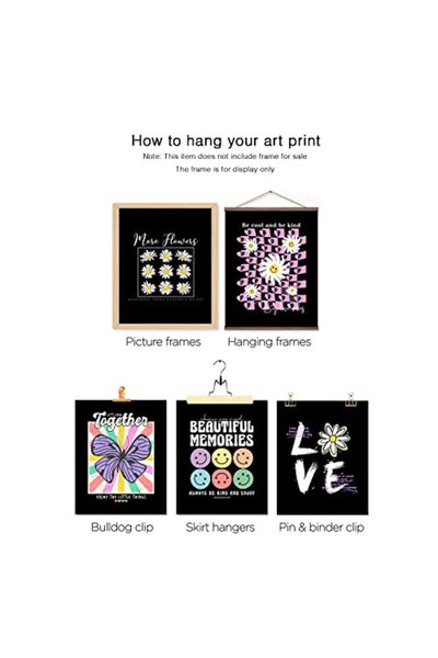 ALAYRA International مجموعة مطبوعات ALAYRA ذات الطابع الكلاسيكي الرائع، 6 قطع...