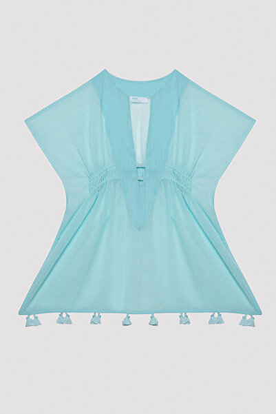 Penti Kız Çocuk Basic Su Yeşili Kaftan