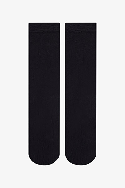 Penti Черни чорапи без пета за момиче от 2 части