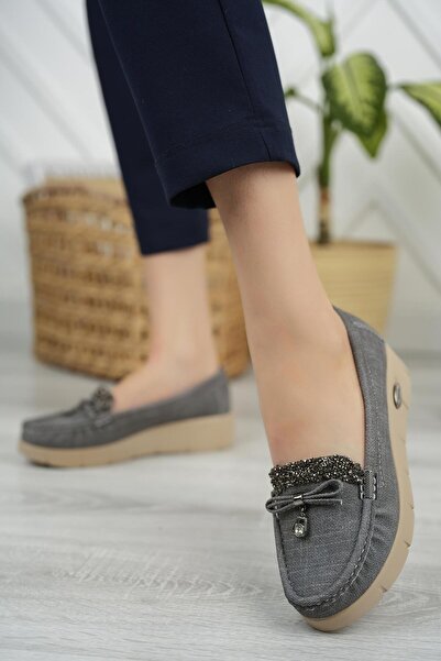 Nesil Shoes Pantofi de damă Nstar 400 Grey Denim Anatomical Daily