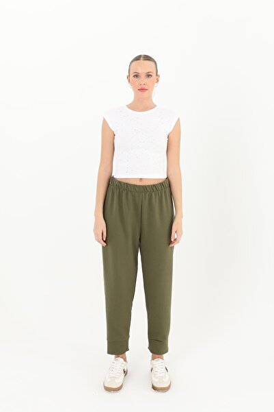 Soul Γυναικείο Φούτερ με ραβδώσεις - 30189PNT - KHAKI