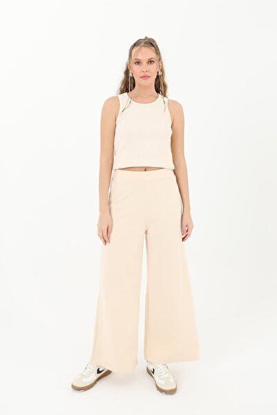 Soul Pantaloni largi de damă - 30007PNT - BEIGE