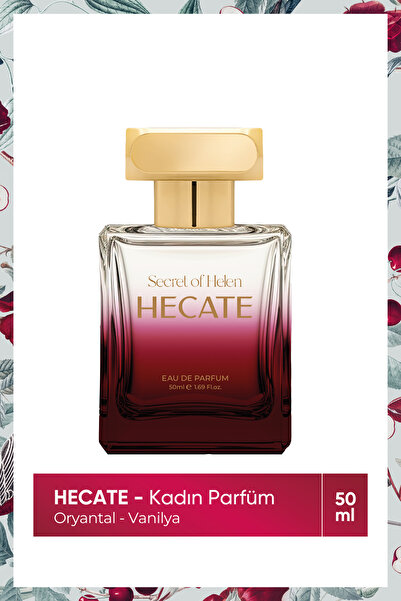 Secret of Helen Hecate EDP Kadın Parfüm, Oryantal-Vanilya,Erik, Gül, Zambak, Vanilya, Amber, 50ml