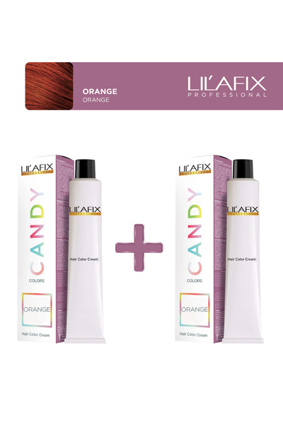 Lilafix Candy 2'li Tüp Saç Boyası 100 ml Orange