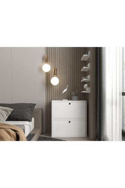 nettrends.net the new trend of shopping 2 Katlı Yatay Kapaklı Modüler Şifonye...