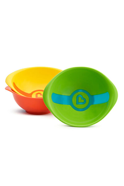 Munchkin Sıcağa Duyarlı Kaseler 3’lü Set | 6 Ay+ | Renk Değiştirir | BPA İçermez