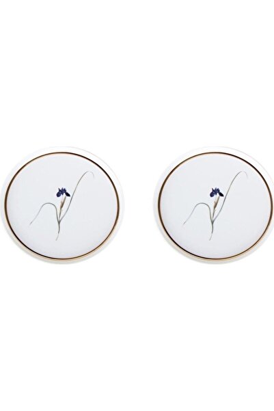 Porland Botanical Desen Düz Tabak 21cm 2'li 04ALM005044