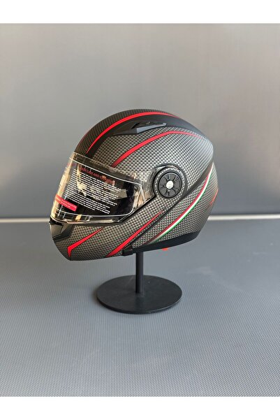 JK20 Jk 115 Güneş Vizörlü Çene Açılır Kask (F2)