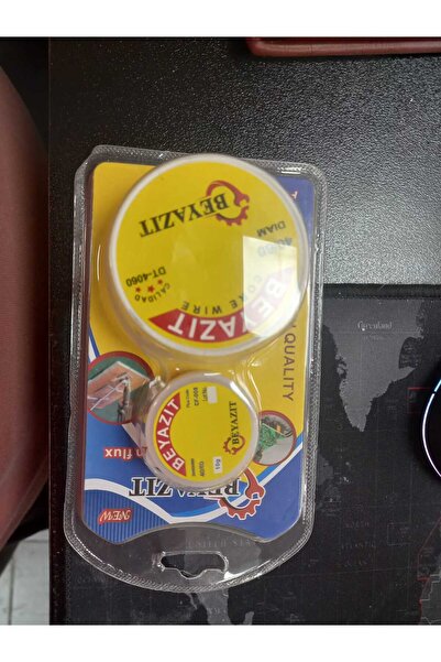 Beyazıt 1 Parça Makara Lehim ve 1 paket pasta 10 gr lehim .Seti 40-60mm