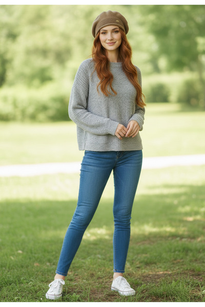 SedTa Sonbahar Kış Modası Slouchy Şapka Bere