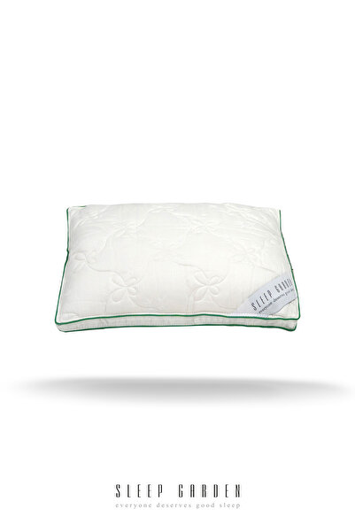 Sleep Garden Auralis Bambu Bebek Yastık Biyeli Şık Lüks 35x45 Cm Jüt Keten Ça...