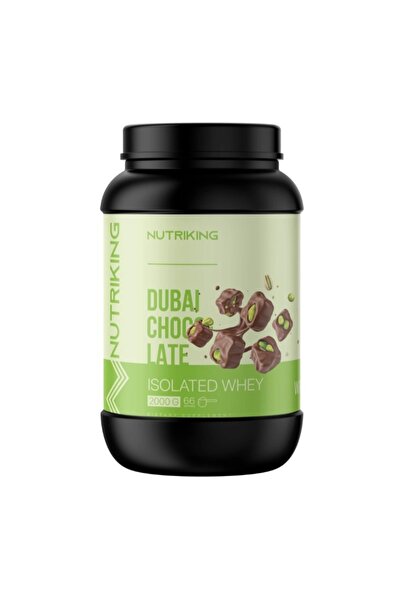 Nutriking Whey Isolate Protein 2000 Gr 66 Servis Dubai Çikolatası