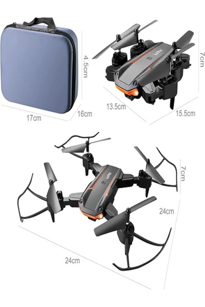 Cesiro Drona KY603 cu Telecomanda, Senzor de Coliziune si Camera cu Transmisie pe Telefon