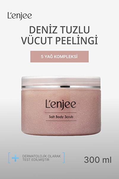 L'enjee Besleyici, Arındırıcı ve Nemlendirici Vücut Peelingi-Body Scrub (Hibi...