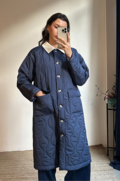 Touché Privé UZUN KAPİTONE CEKET