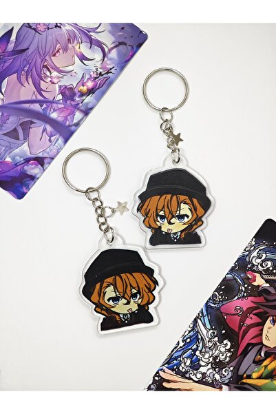 Yenaplanner Бунгоу Стрей Догс Чууя чантичка/ключодържател (1 БРОЙ)