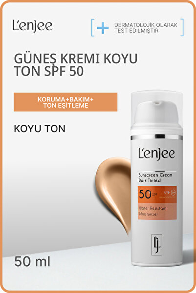 Nemlendirici Leke Karşıtı Koyu Ton Güneş Kremi Spf50 | Sunscreen Spf50 (NİACİNAMİDE,ALPHA ARBUTİN)