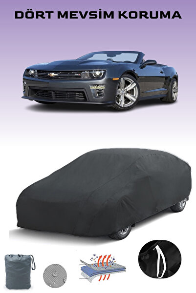 Breen أسود، شيفروليه كامارو قابلة للتحويل 2011 - 2013، مشمع السيارة، غطاء الس...