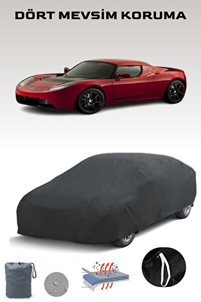 Breen أسود، TESLA MOTORS ROADSTER 2009 - 2012، مشمع السيارة، غطاء السيارة، خي...