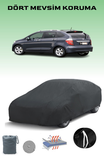Breen Black, HONDA FR-V / EDIX 2004 - 2007, Car Canvas, Car Cover, Car Tent