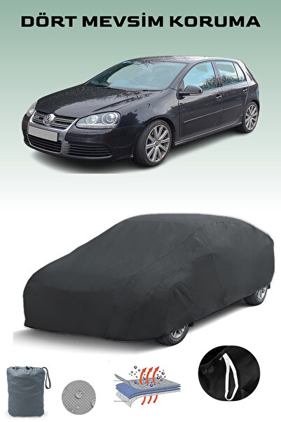 Breen أسود، VOLKSWAGEN GOLF V R32 5 أبواب 2005 - 2008، مشمع السيارة، غطاء الس...