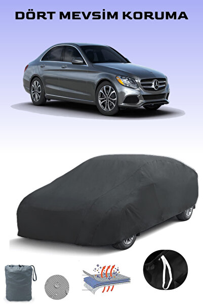 Breen Black, MERCEDES C-CLASS (W205) 2018 - 2021, Car Canvas, Car Cover, Car ...