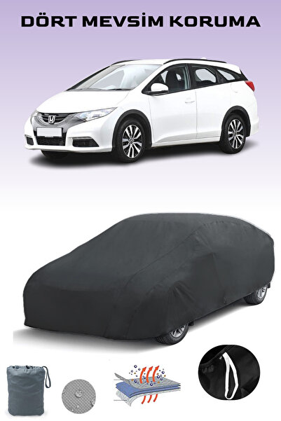 Breen أسود، HONDA CIVIC TOURER 2013 - 2021، مشمع السيارة، غطاء السيارة، خيمة ...