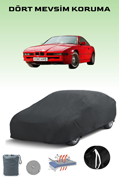 Breen أسود، BMW 8 SERIES (E31) 1989 - 1999، مشمع السيارة، غطاء السيارة، خيمة ...