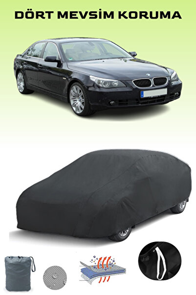 Breen Siyah, BMW 5 SERIES (E60) 2007 - 2009, Araba Brandası, Oto Örtüsü, Arab...