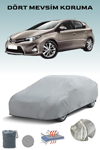 Breen غطاء سيارة تويوتا أوريس رمادي اللون بخمسة أبواب، موديلات 2013 - 2015، غطاء سيارة، خيمة سيارة