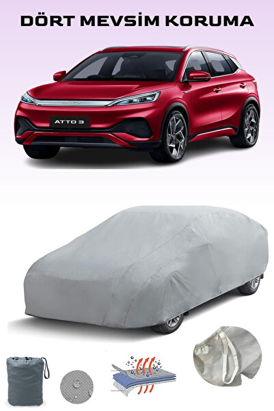 Breen قماش سيارة رمادي Byd Atto3، غطاء سيارة، خيمة سيارة