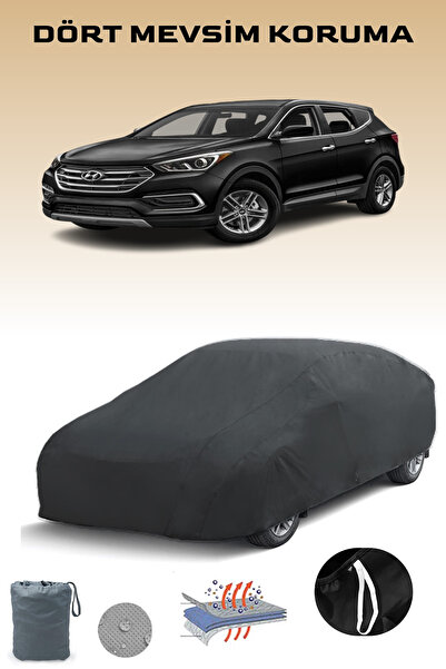 Breen غطاء سيارة هيونداي سانتا في 2018 - 2021 أسود، غطاء سيارة، خيمة سيارة