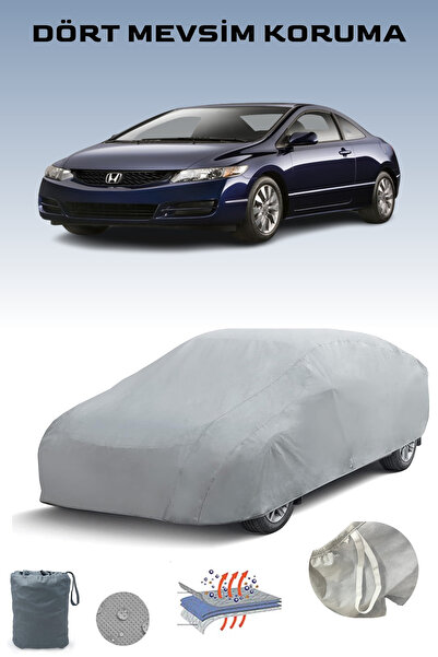 Breen غطاء سيارة هوندا سيفيك 8 كوبيه باللون الرمادي، غطاء سيارة، خيمة سيارة
