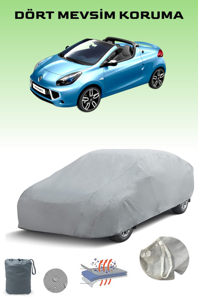 Breen غطاء سيارة رينو ويند رمادي، غطاء سيارة، خيمة سيارة