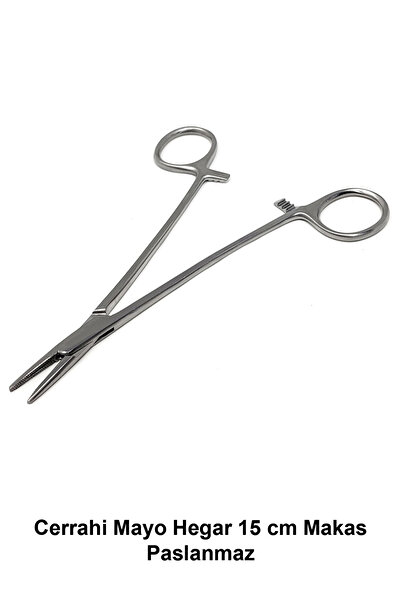 ATEL-SAN Cerrahi Mayo Hegar 15 cm Makas - Paslanmaz