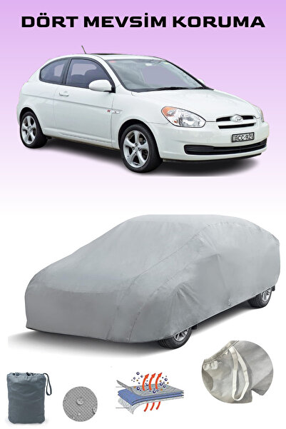 Breen Hyundai Accent 3 - مشمع سيارة هاتشباك متوافق، خيمة سيارة مقاومة للماء و...