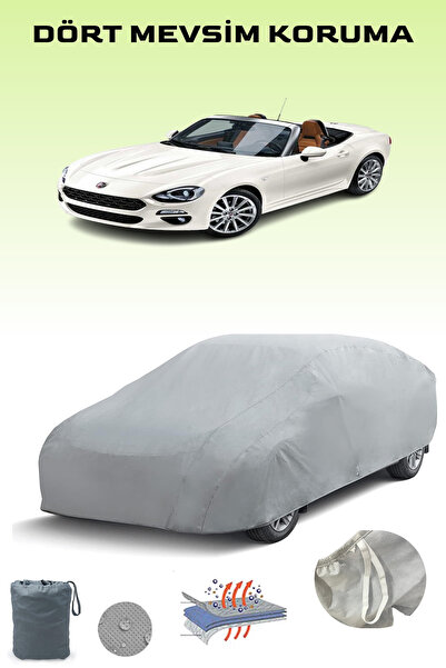 Breen غطاء سيارة فيات 124 سبايدر رمادي اللون، غطاء سيارة، خيمة سيارة